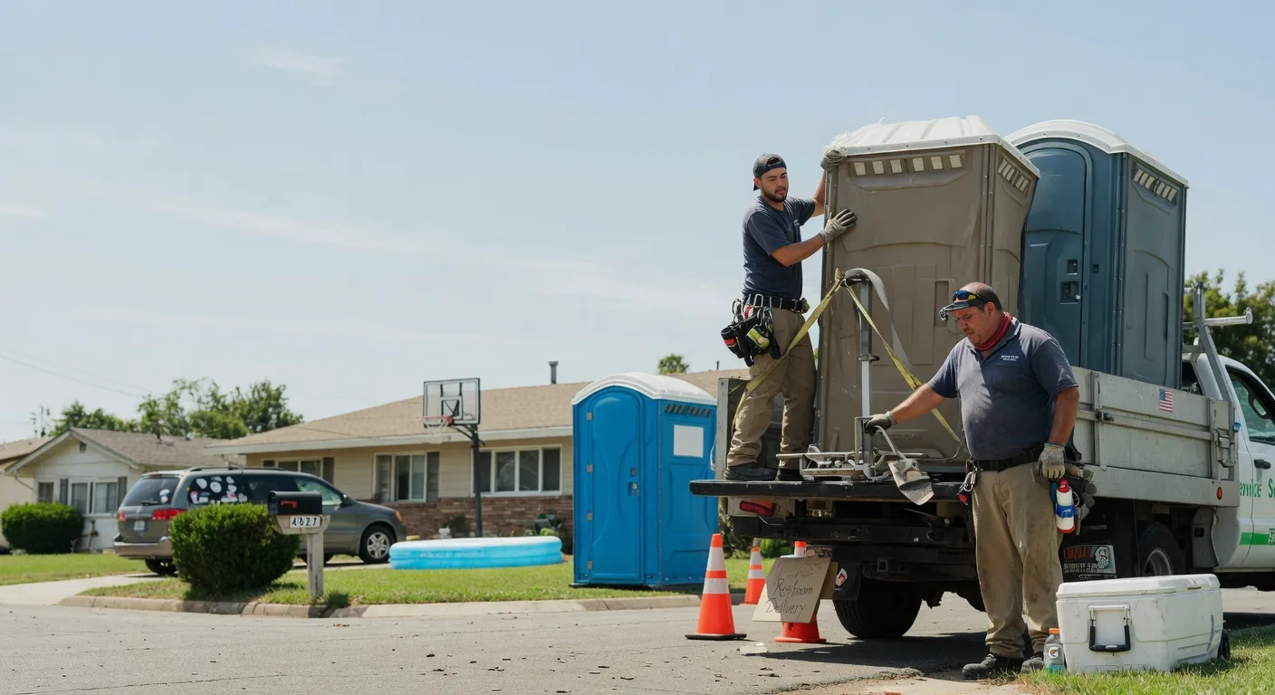 Porta Potty Rental in Geff, IL near me